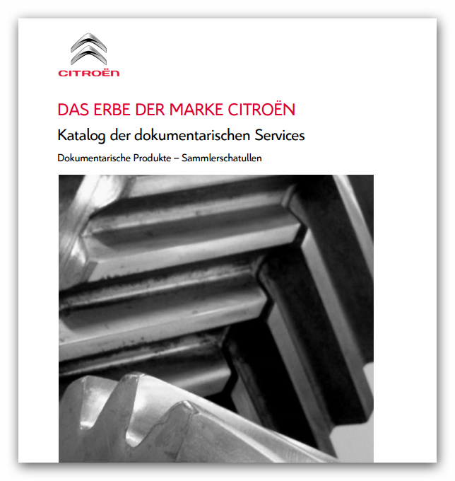Citroen Heritage, Katalog der dokumentarischen ServicesSnap_2015.04.08_00h33m47s_004
